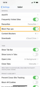 How to Disable AdBlock on iPhone