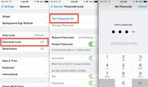 How to Disable Passcode on iPad