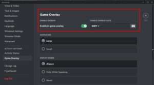How to Disable Discord Overlay
