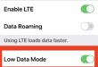 How to Disable Low Data Mode on Your iPhone
