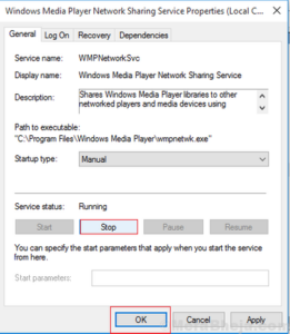 How to Disable Windows Media Sharing