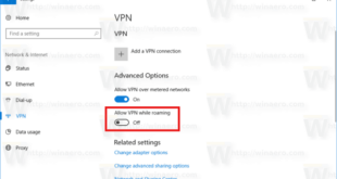 How to Disable a VPN on Windows 10
