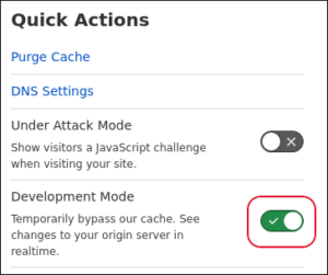 How to Disable CloudFlare on Your Site