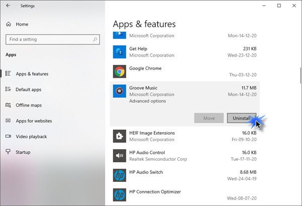 How to Disable Groove Music on Windows 10