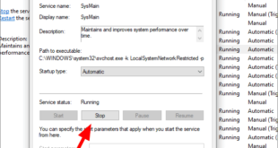 How to Disable SysMain
