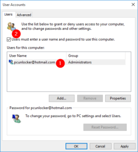 How to Disable Windows Login Password