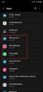How to Disable the LG IMS App